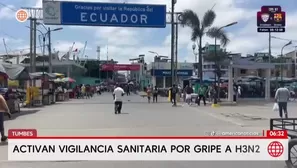 Tumbes activa vigilancia por alerta de gripe A H3N2 en frontera. Foto y video: América Noticias