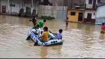 Inundaciones en Tumbes. Foto: Difusión/Video: América Noticias