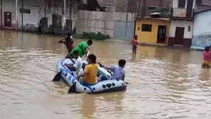 Inundaciones en Tumbes. Foto: Difusión/Video: América Noticias