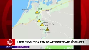 Río Tumbes. América Noticias