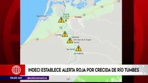 Río Tumbes. América Noticias