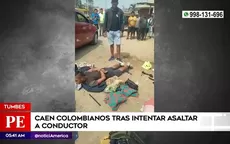Tumbes: Caen colombianos tras intentar asaltar a conductor - Noticias de tumbes