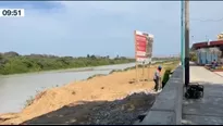 Obras de prevención en Tumbes. Foto y video: Canal N