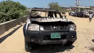 Estas personas serían contrabandistas debido a que en Aguas Verdes se suele vender combustible del Ecuador de forma ilegal. / Video: Canal N