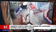 Luis Miguel Llanos: Nuevo video de ataque de delincuentes a empresario en Tumbes