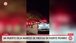 Tumbes: Un muerto tras ataque de piratas en Puerto Pizarro. Foto y video: América Noticias