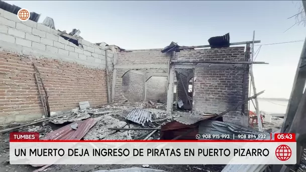 Tumbes: Un muerto tras ataque de piratas en Puerto Pizarro. Foto: América Noticias