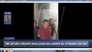 Luis Choy fue asesinado en 2013. Foto: captura de TV