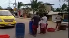 Tumbes: Vecinos protestan tras no tener agua desde hace 3 semanas