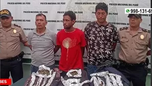 Extranjeros con droga en Tumbes. Foto y video: América Noticias