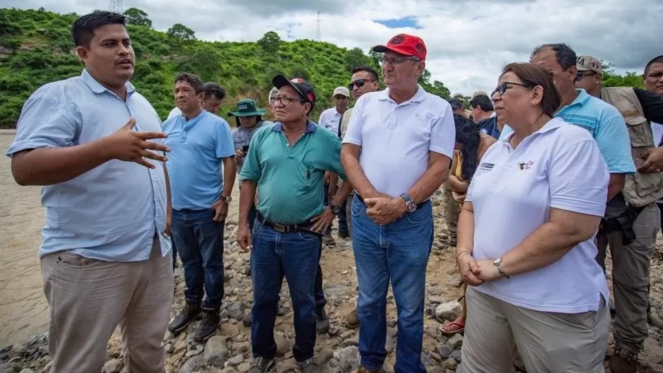 Ministra también visitó la localidad de Casitas donde constató las afectaciones y lo que sufre la población tras las lluvias / Foto: MIDAGRI