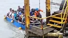 Tumbes: Rescataron a 30 pescadores tras fuerte oleaje