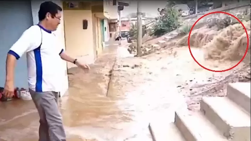 Tumbes: rotura de tubería principal ocasionó la inundación de diversas viviendas