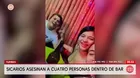 Tumbes: Sicarios asesinan a cuatro personas en un bar