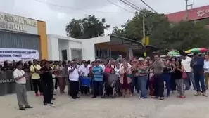 El cese de actividades se debe a la falta de pago de sus sueldos correspondientes al mes de octubre. / Video: Canal N