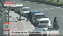 El crimen de los 700 mil soles en Tacna. Foto y video: Cuarto Poder