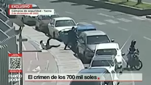 El crimen de los 700 mil soles en Tacna. Foto y video: Cuarto Poder