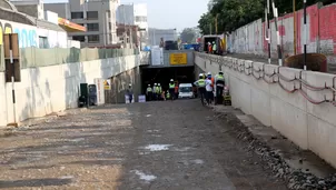 Túnel de Benavides. Foto: Agencia Andina