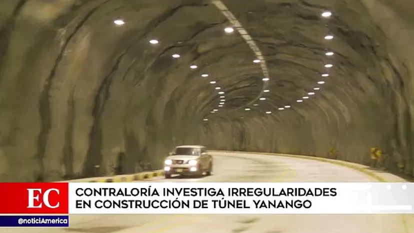 Túnel Yanango: Contraloría investiga obra construida en la gestión de Humala