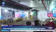 Línea 2 del Metro supera el 83% de avance tras llegada de tuneladora Delia
