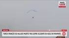 Turista francés muere tras hacer parapente en nevado de Áncash