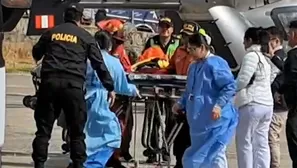 Turista japonesa fue rescatada y llevada a Huaraz en helicóptero. Video: Canal N