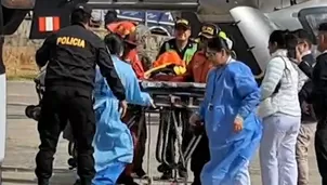 Turista japonesa fue rescatada y llevada a Huaraz en helicóptero. Video: Canal N