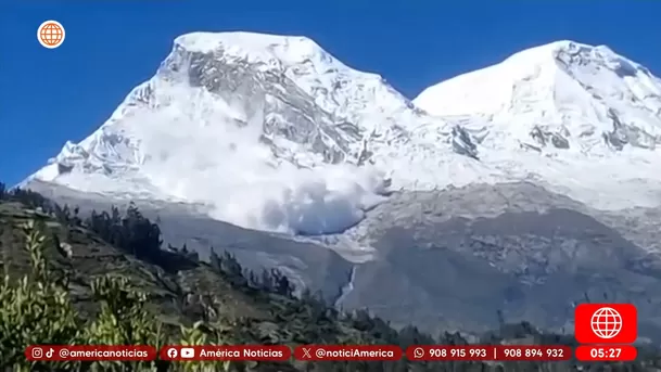 Turistas japonesas quedan atrapadas en el nevado Huacarán en Áncash. Foto: América Noticias