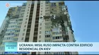 Ucrania: Misil ruso impactó contra edificio residencial en Kiev 