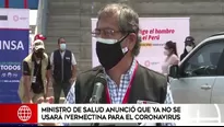 Óscar Ugarte, ministro de Salud. Video: América