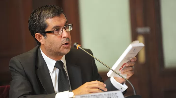 Sergio Espinosa, titular del Unidad de Inteligencia Financiera (UIF). Foto: Andina Sergio Espinosa, titular del Unidad de Inteligencia Financiera (UIF). Foto: Andina