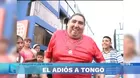 El último adiós a “Tongo”