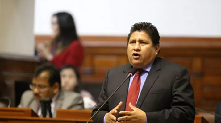 Glider Ushñahua se refirió a Unidos por la República. Foto: El Comercio Glider Ushñahua se refirió a Unidos por la República. Foto: El Comercio