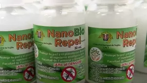 Presenta repelente ecológico contra el dengue. / Video: Canal N