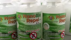 Presenta repelente ecológico contra el dengue. / Video: Canal N