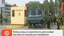 En el lugar decomisaron bombas molotov