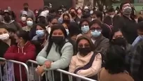 Caos y aglomeración en examen de San Marcos. | Video: Canal N