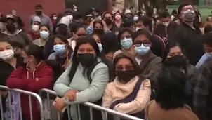 Caos y aglomeración en examen de San Marcos. | Video: Canal N