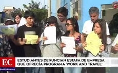 Universitarios denuncian estafa de empresa que ofrecía programa 'Work and Travel' - Noticias de two-and-half-men