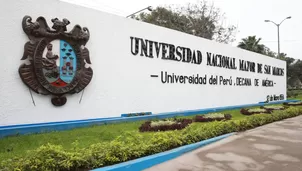 Universidad Nacional Mayor de San Marcos. Foto: Andina. Video: Canal N