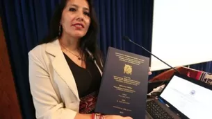  Roxana Quispe Collantes. Foto/Video: América Noticias