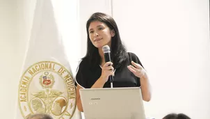 Doctora Coralith García. Foto: Academia Nacional de Medicina.