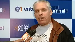 Uri Levine, fundador de Waze, en entrevista con América Noticias y Canal N.