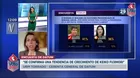 Urpi Torrado: Se confirma una tendencia de crecimiento de Keiko Fujimori 