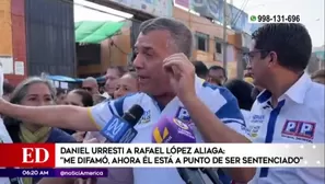 Daniel Urresti. América Noticias