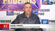 Daniel Urresti: "Hay una guerra sucia en mi contra"