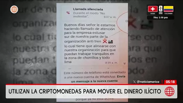 Utilizan la criptomonedas para mover el dinero ilícito. Foto: América Noticias
