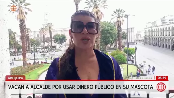 Vacan al alcalde de Arequipa Víctor Hugo Rivera por usar dinero público en mascota. Foto: América Noticias