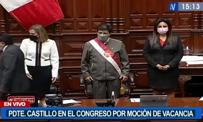 EN VIVO | Congreso iniciará debate de la moción de vacancia presidencial