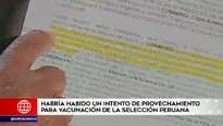 Carta enviada por la FPF al Ejecutivo.